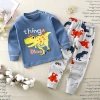 2022 autumn and winter new children's underwear sets, pure cotton men's and girls' long Johns and long pants, baby and baby home wear distribution Application Scenario